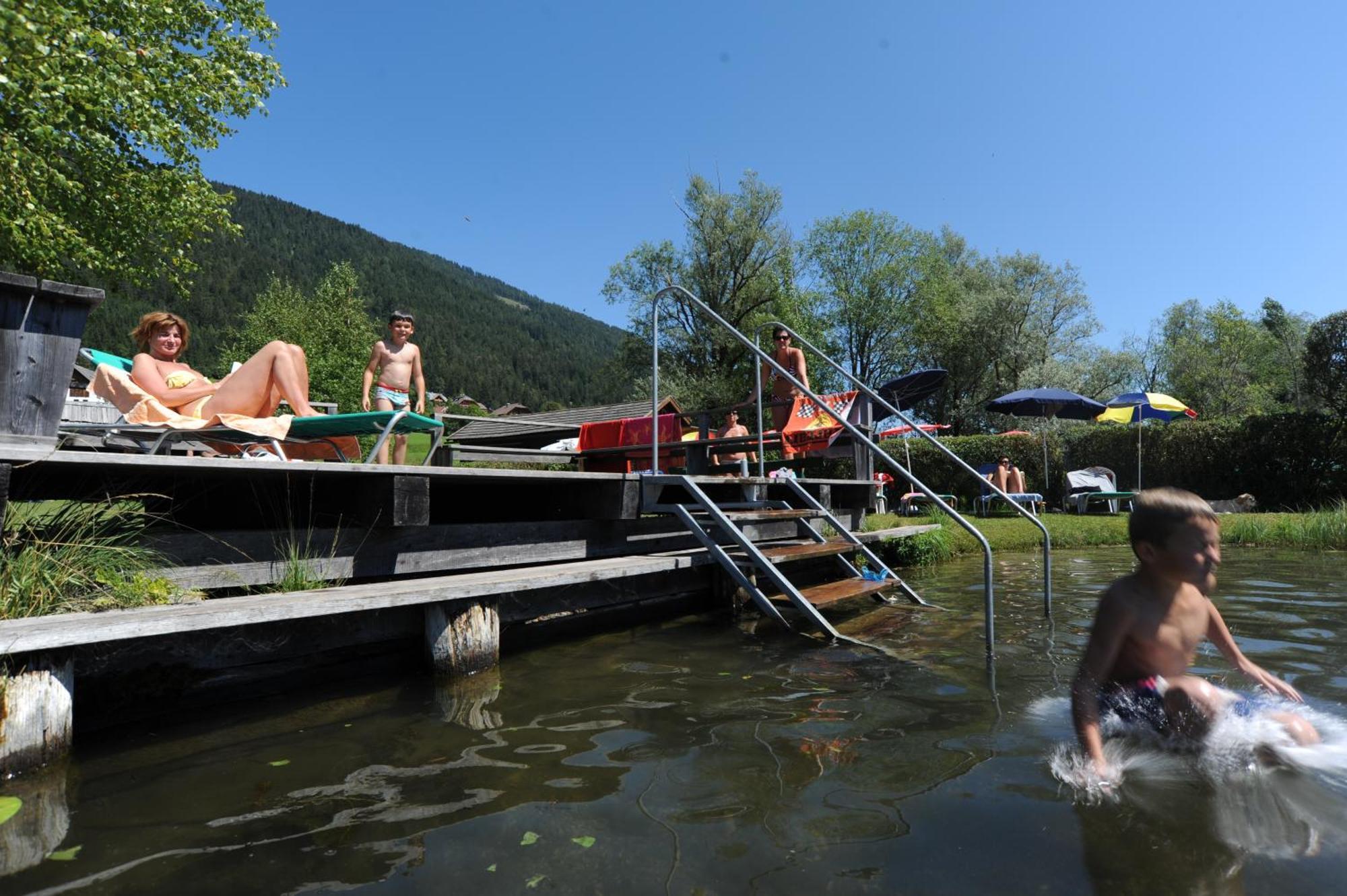 Haus Stampfer Weissensee Exterior foto